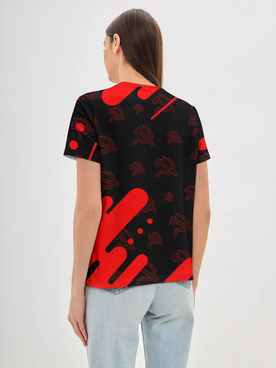 Женская базовая футболка / СССР / USSR