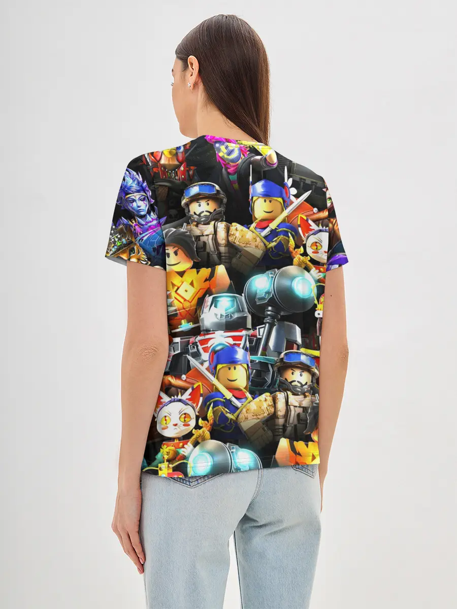 Женская базовая футболка / ROBLOX