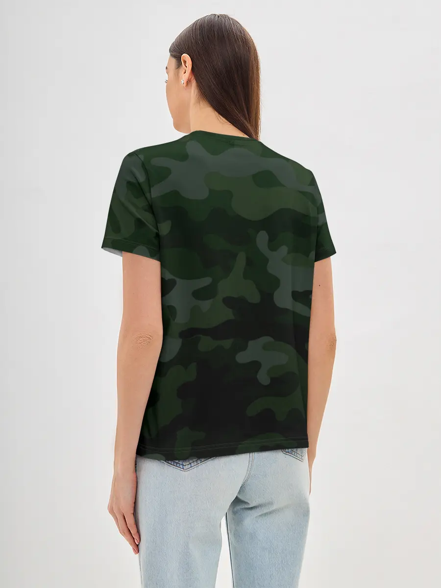 Женская базовая футболка / Рыболовные войска 2