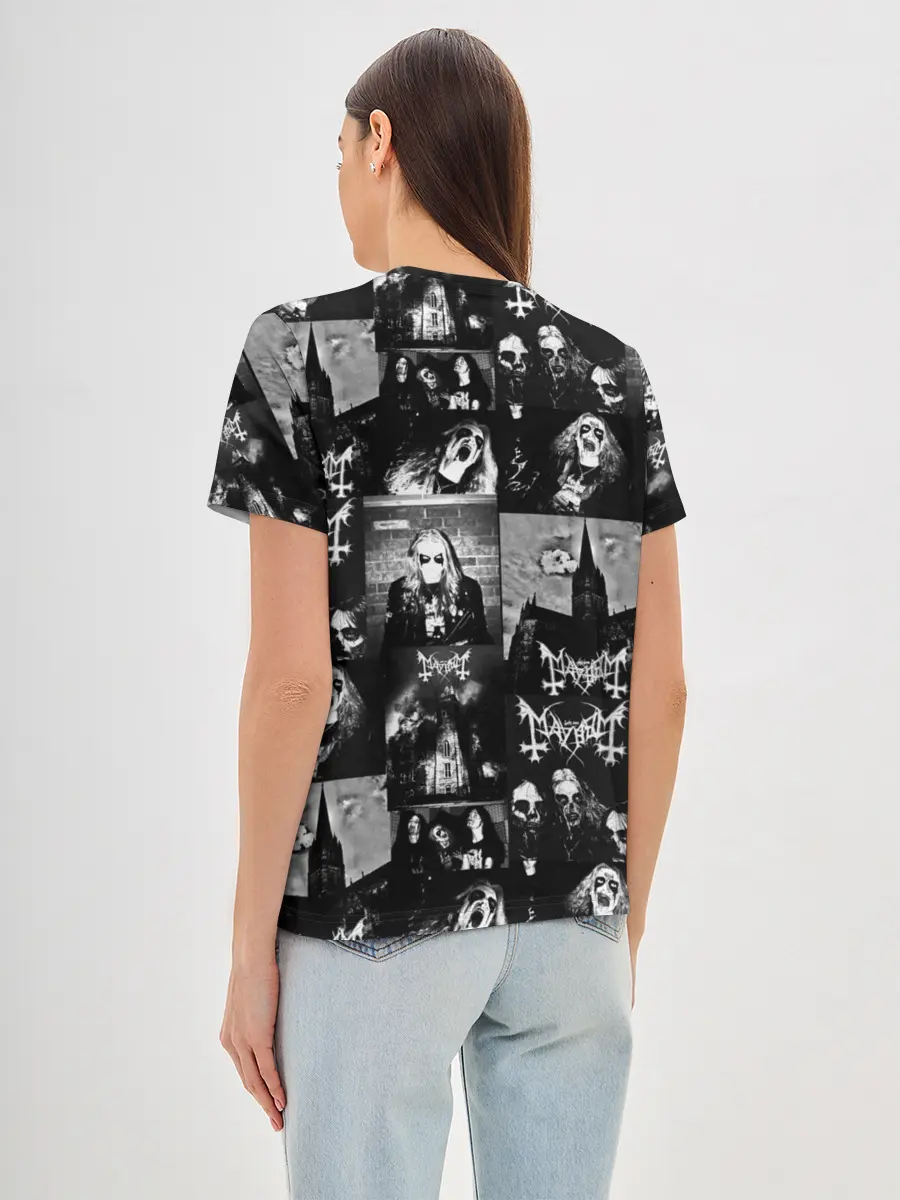 Женская базовая футболка / MAYHEM