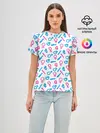Женская базовая футболка / Гендерные Символы
