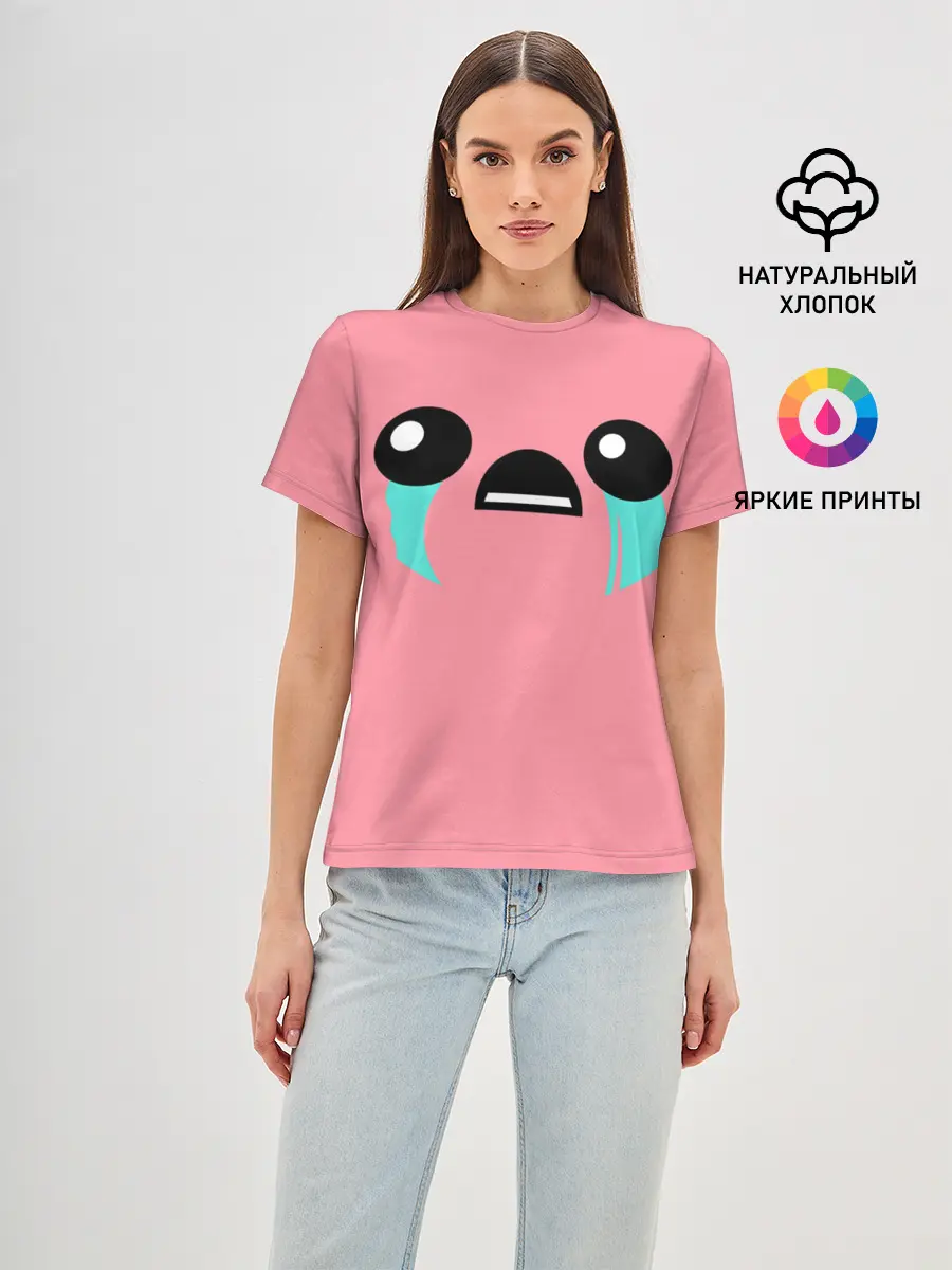 Женская базовая футболка / BibleThump | эмодзи Твич