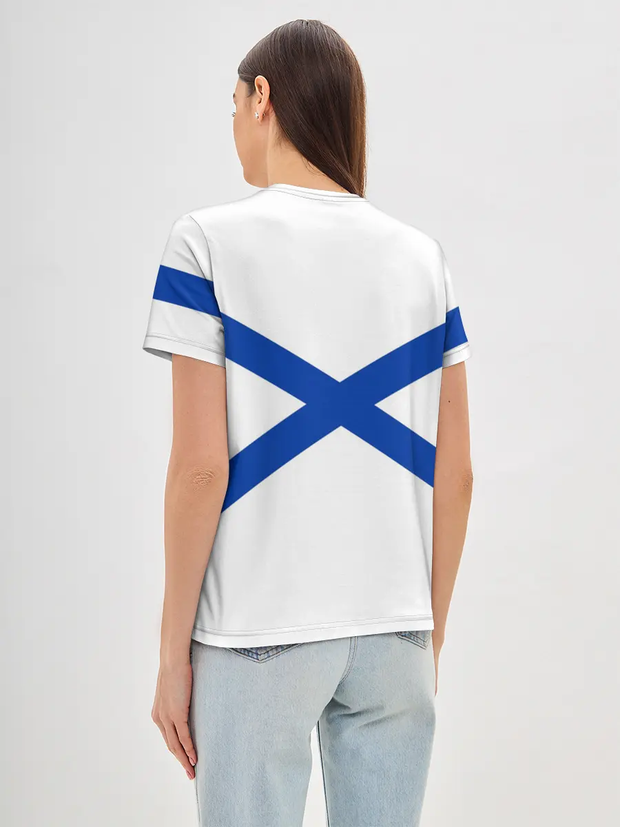 Женская базовая футболка / ВМФ