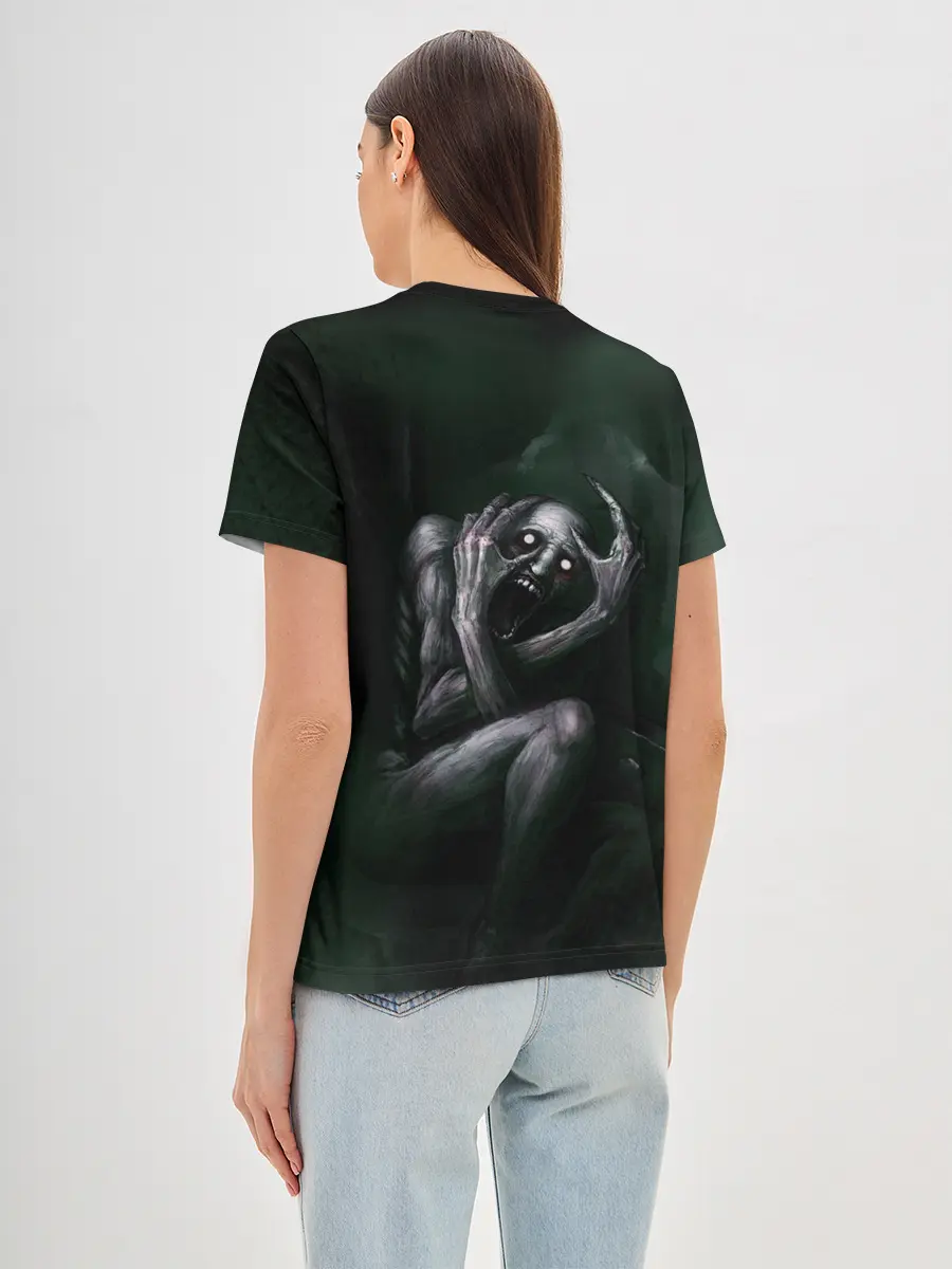 Женская базовая футболка / SCP 096