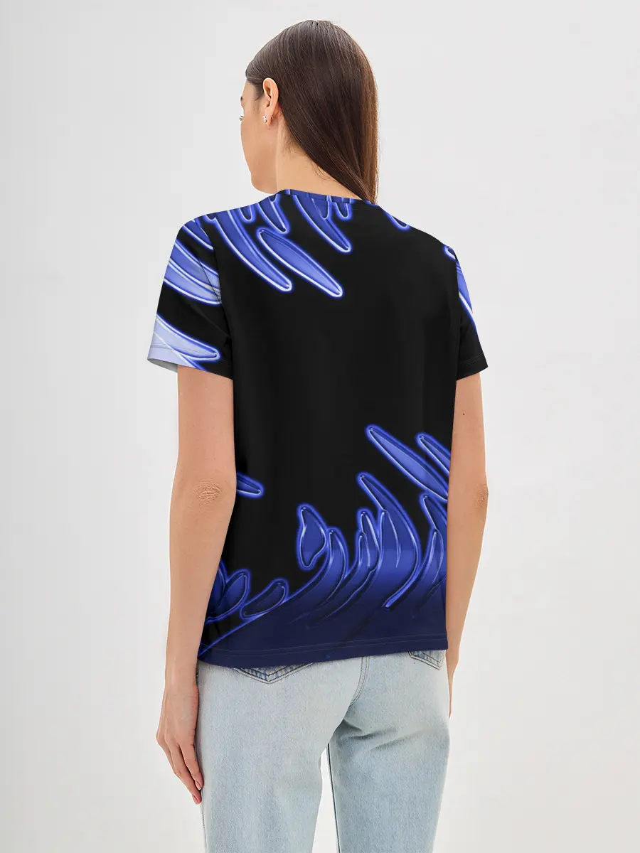 Женская базовая футболка / Subaru