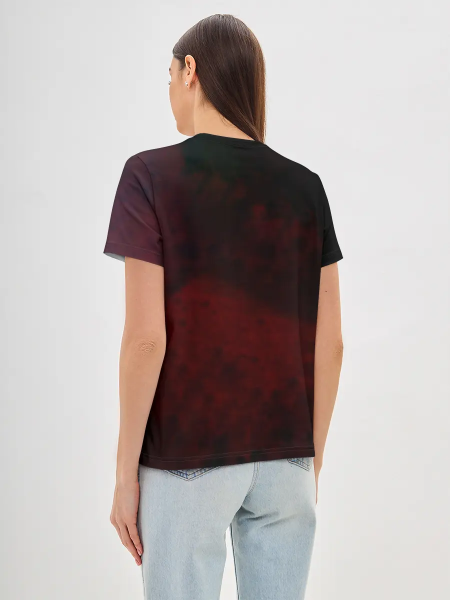 Женская базовая футболка / Магическая битва