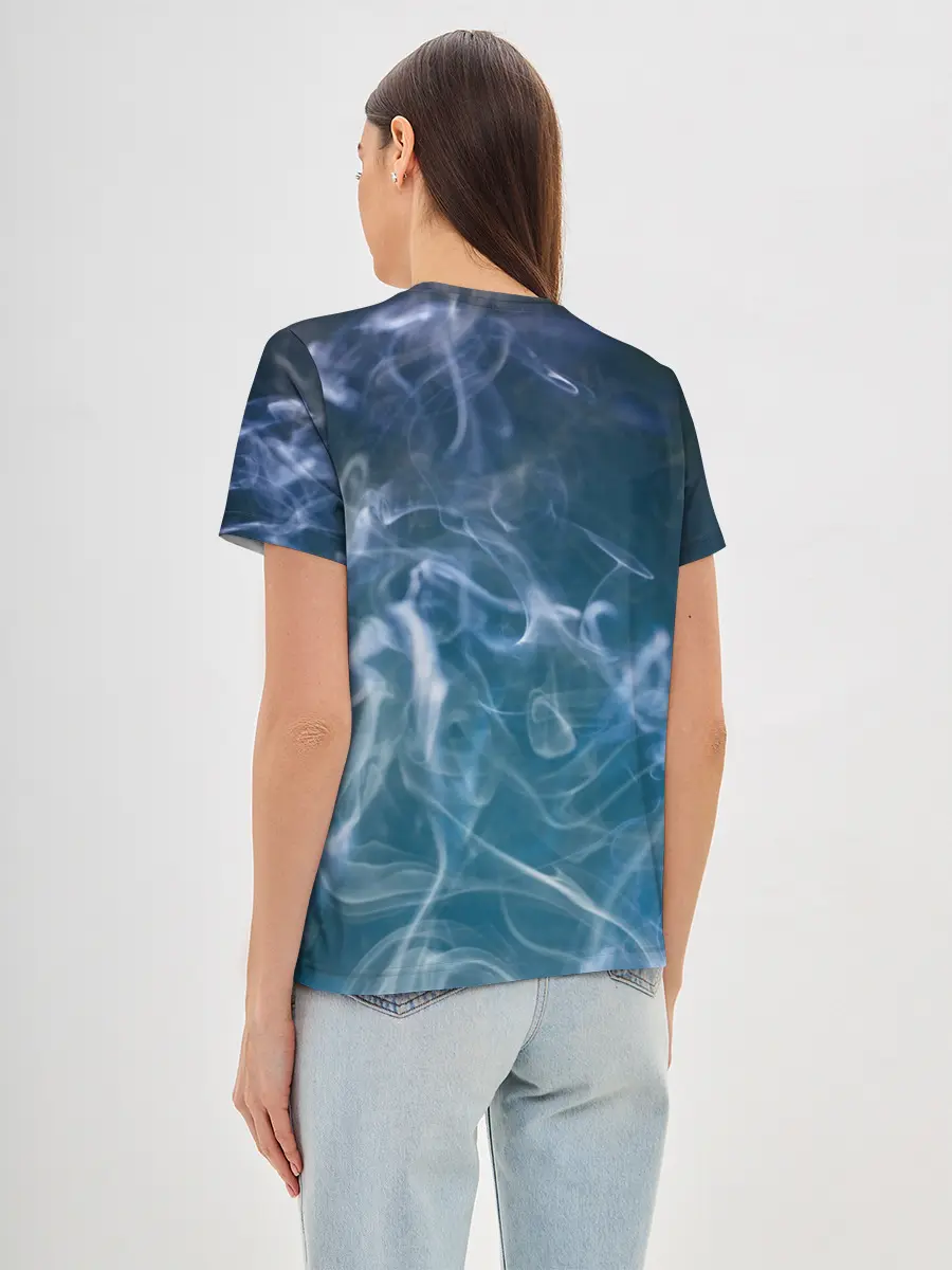 Женская базовая футболка / Луна