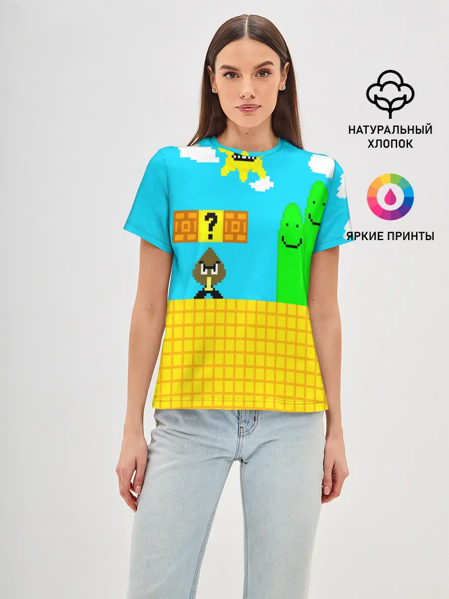 Женская базовая футболка / MARIO