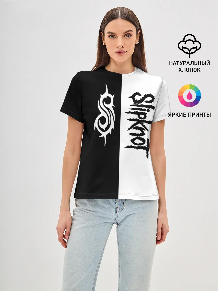 Женская базовая футболка / Slipknot