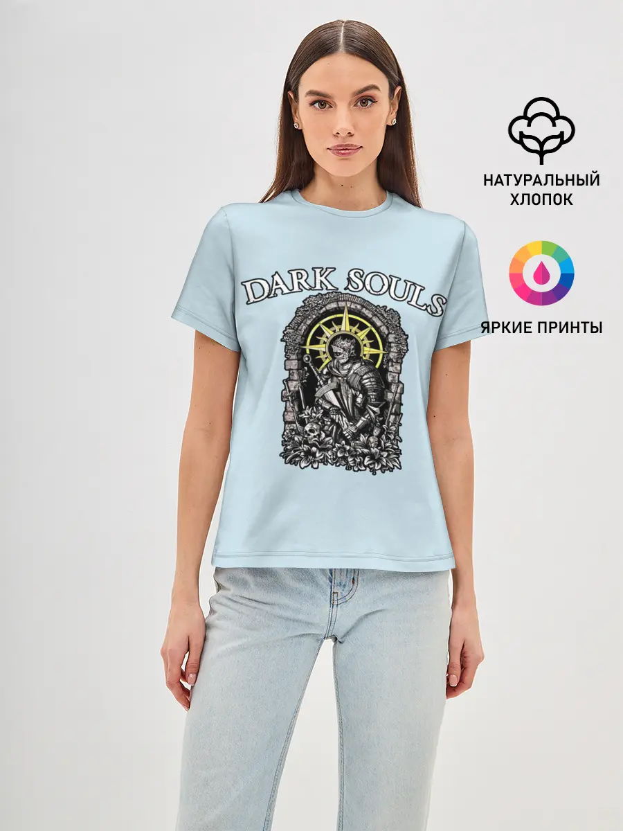 Женская базовая футболка / Герой Тёмных душ