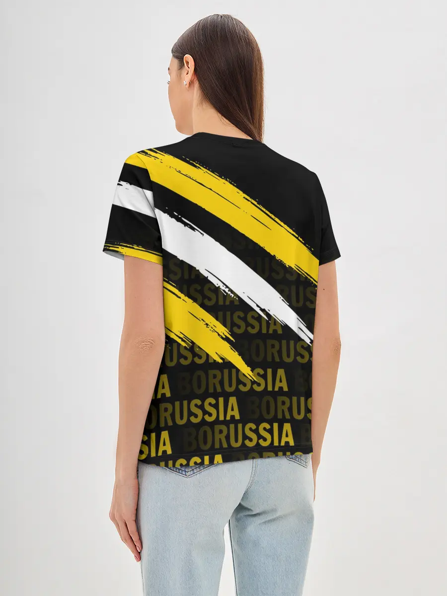 Женская базовая футболка / ФК БОРУССИЯ / FC BORUSSIA