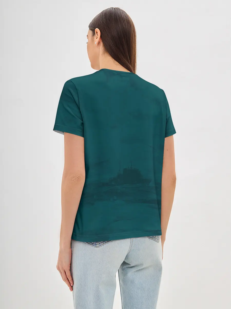 Женская базовая футболка / Drummatix ВЕГА