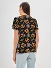 Женская базовая футболка / Patern Halloween 26