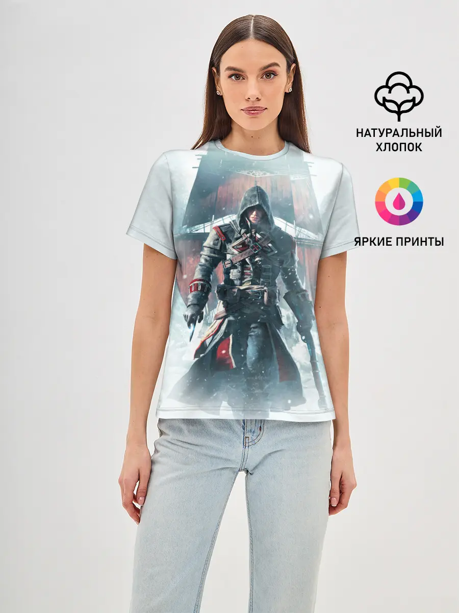 Женская базовая футболка / Assassins Creed: Rogue