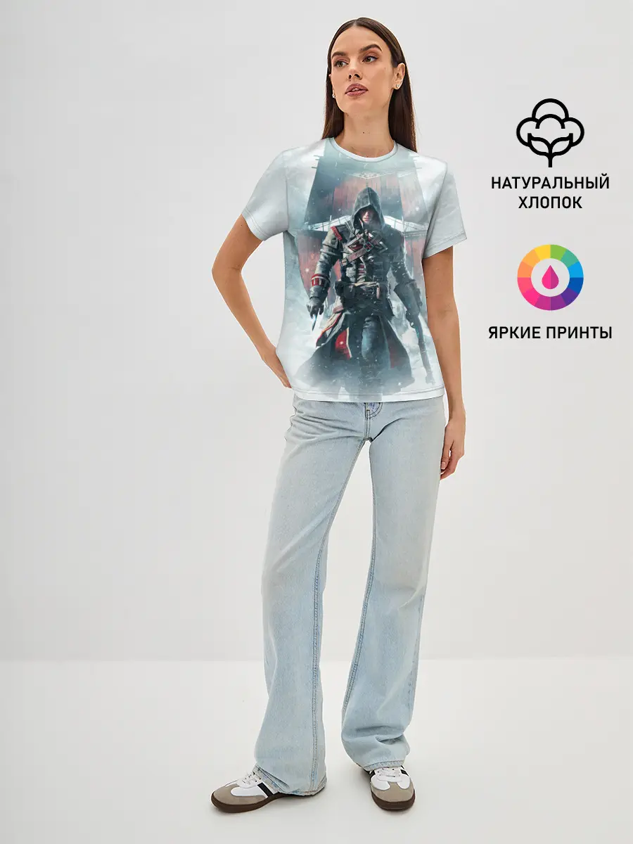 Женская базовая футболка / Assassins Creed: Rogue