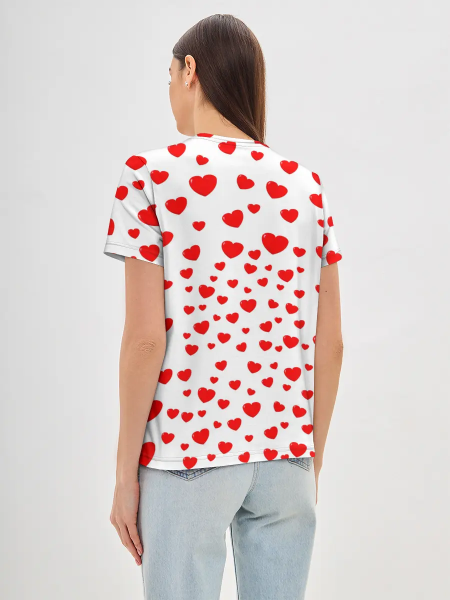 Женская базовая футболка / Котейка