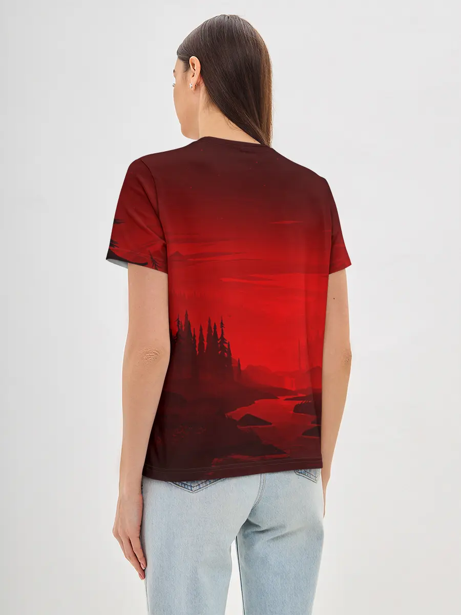 Женская базовая футболка / Red Dead Redemption 2