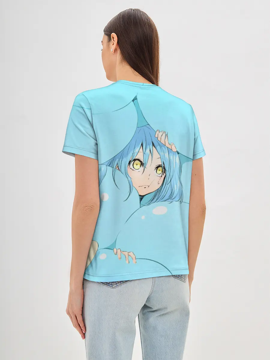 Женская базовая футболка / О моём перерождении в слизь