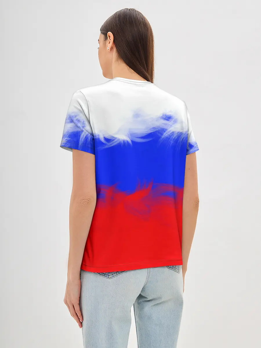 Женская базовая футболка / Россия.