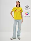 Женская базовая футболка / ПИКАЧУ