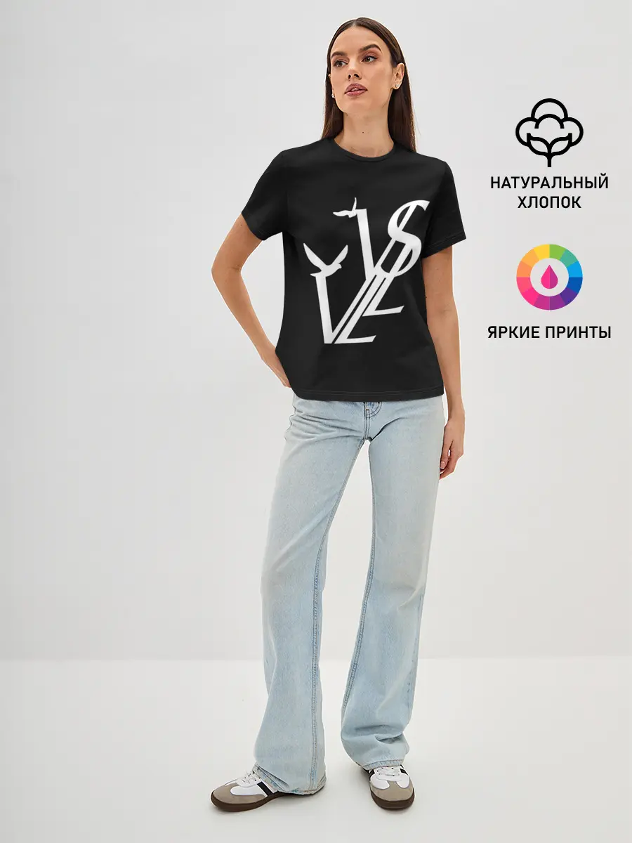 Женская базовая футболка / Soda Luv