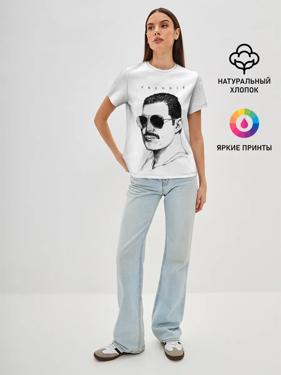 Женская базовая футболка / Queen