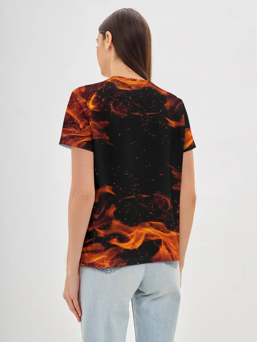 Женская базовая футболка / RAMMSTEIN