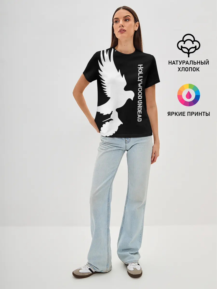 Женская базовая футболка / Hollywood Undead