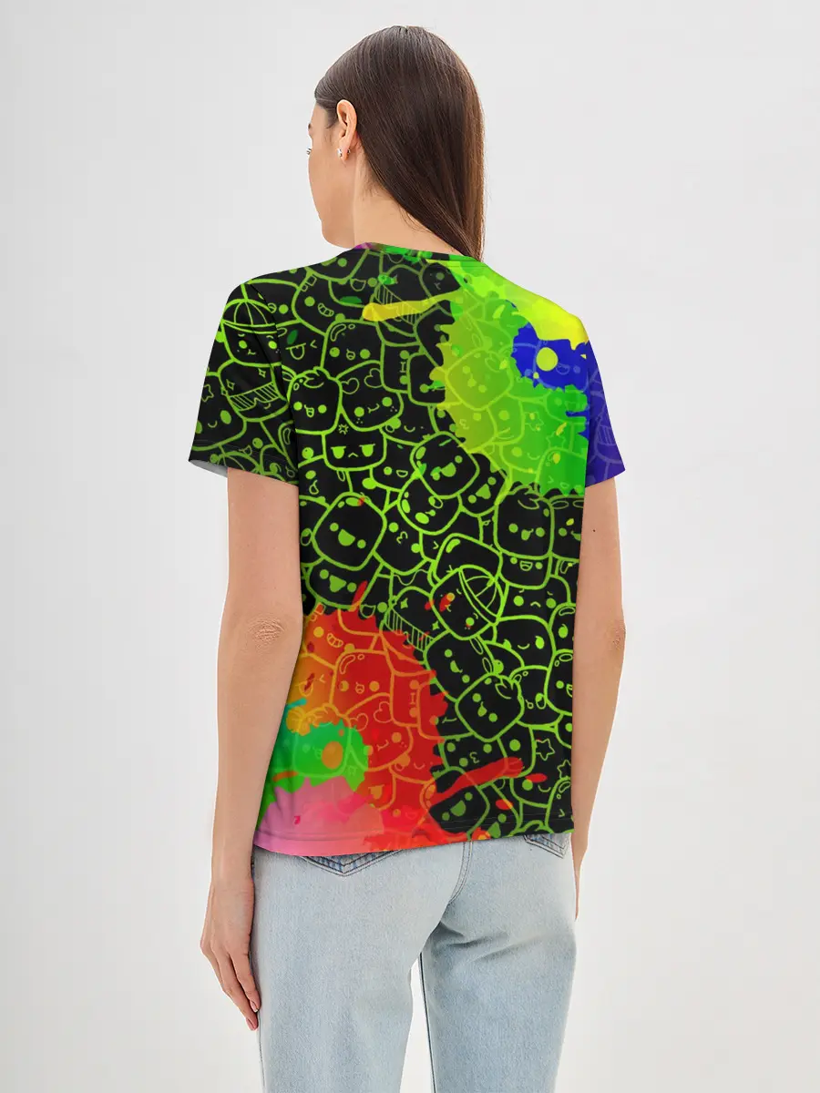 Женская базовая футболка / Marshmello