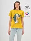Женская базовая футболка / Billie Eilish