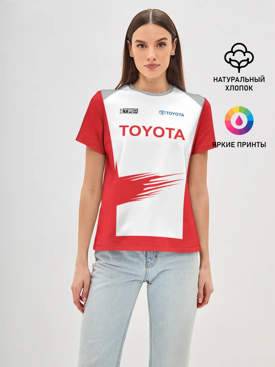 Женская базовая футболка / Toyota Driver