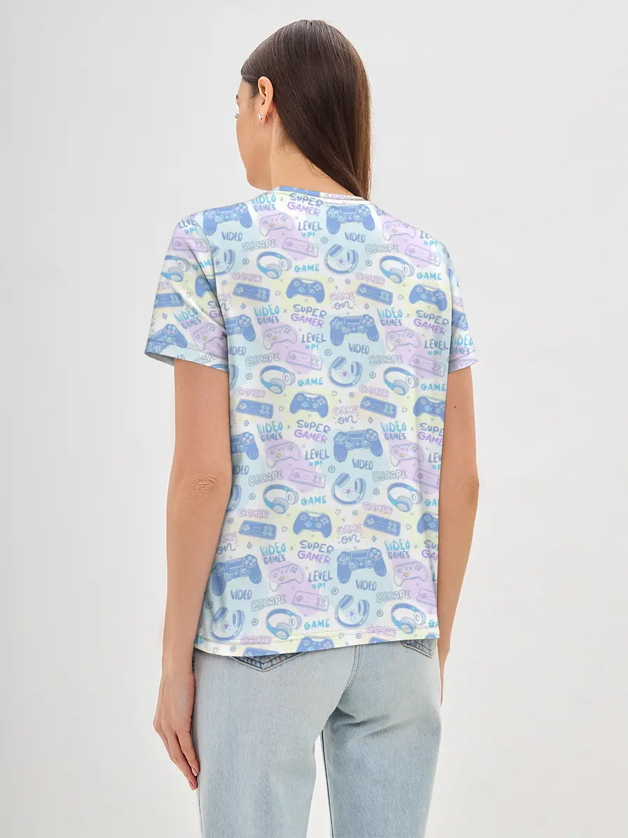 Женская базовая футболка / Игры