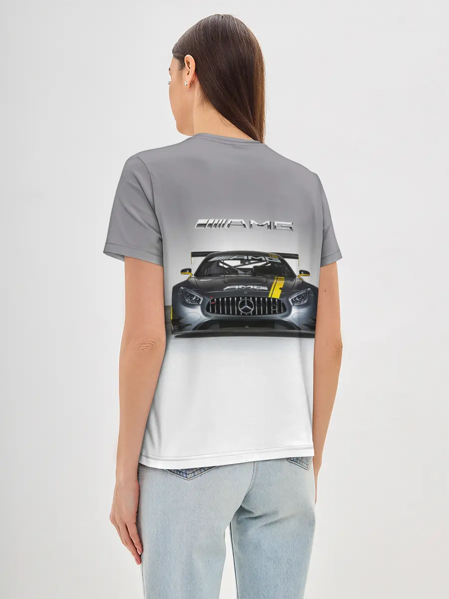 Женская базовая футболка / AMG Motorsport