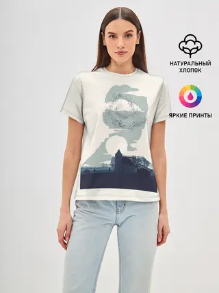 Женская базовая футболка / Настоящий детектив