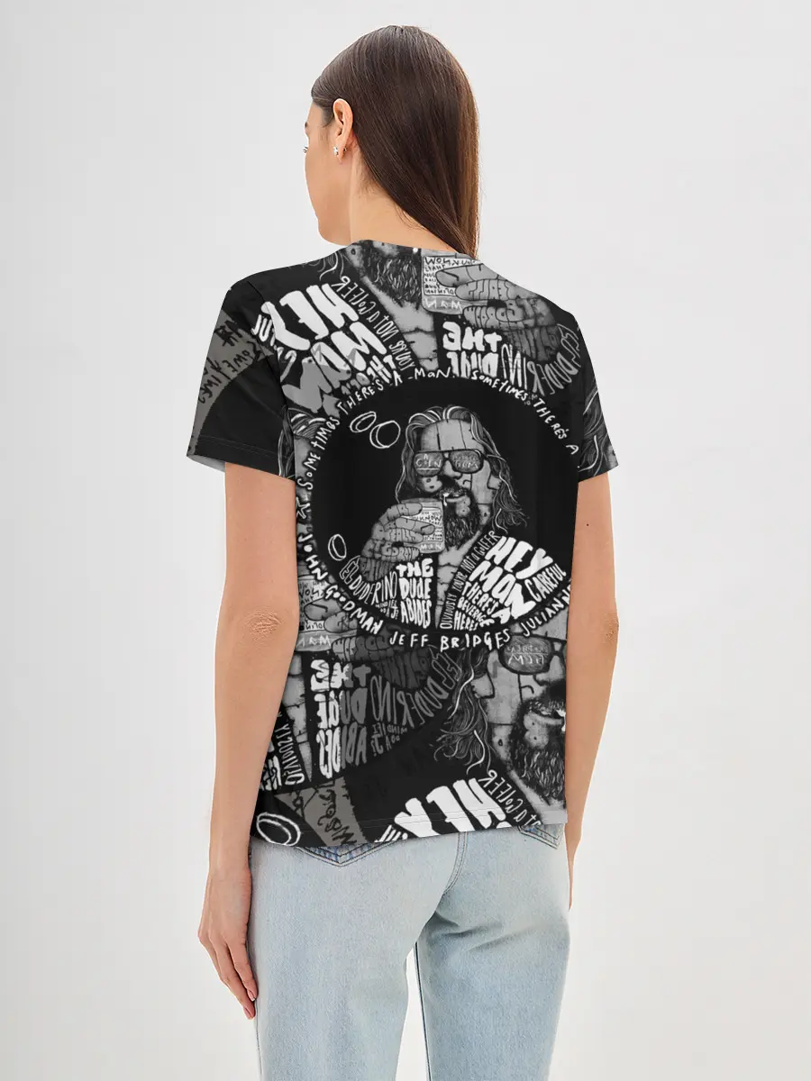 Женская базовая футболка / The Big Lebowski