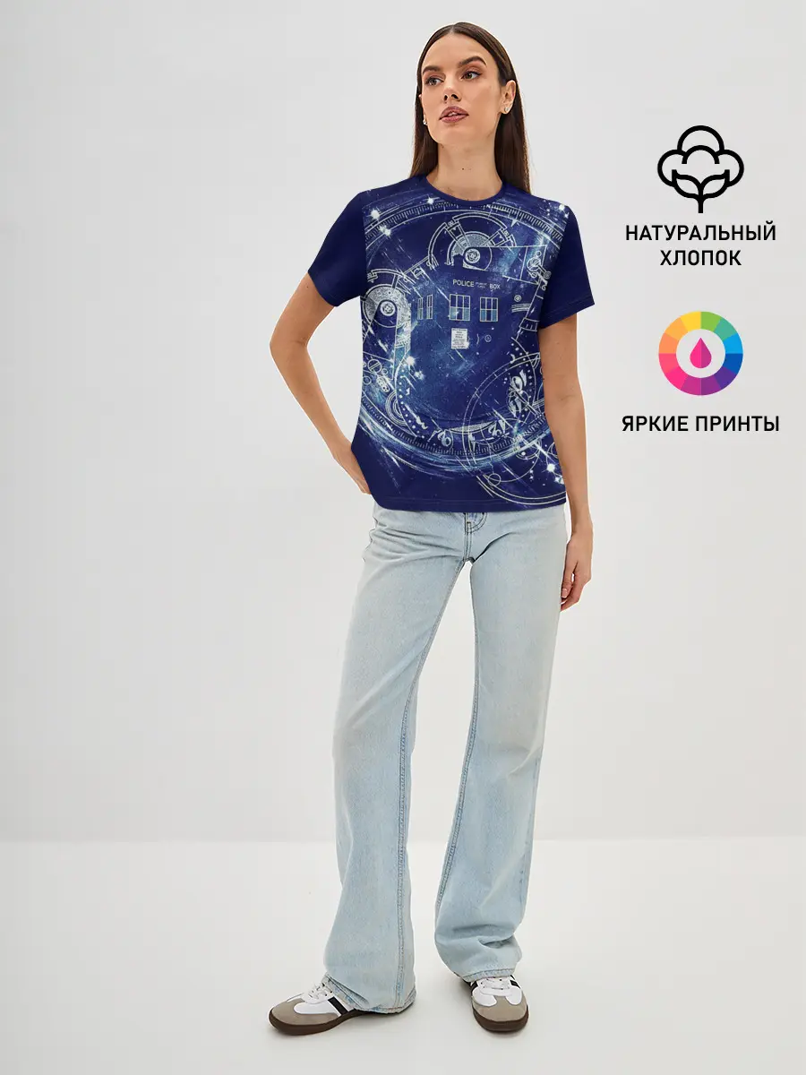 Женская базовая футболка / DOCTOR WHO | ДОКТОР КТО