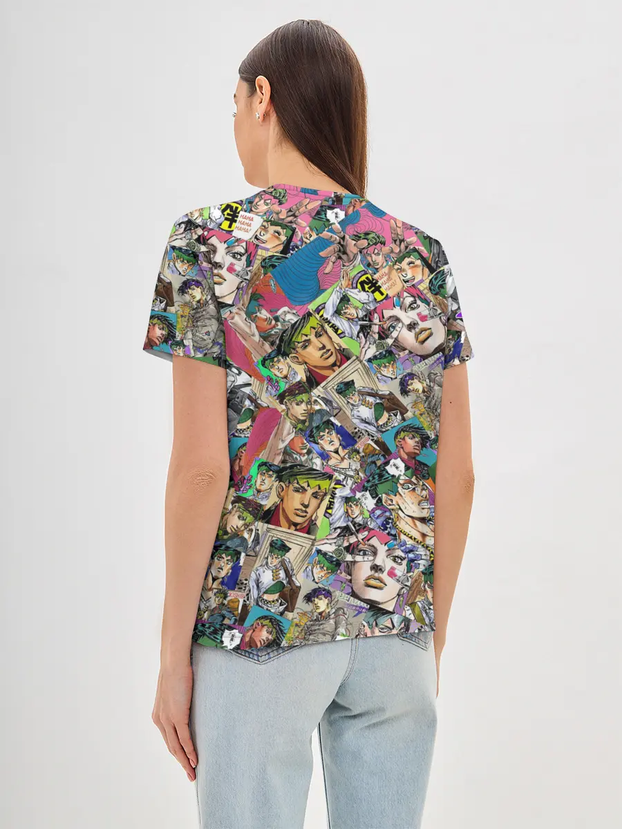 Женская базовая футболка / JoJo Bizarre Adventure