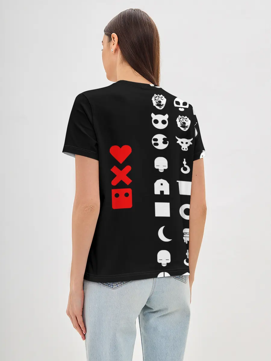 Женская базовая футболка / Любовь, смерть и роботы