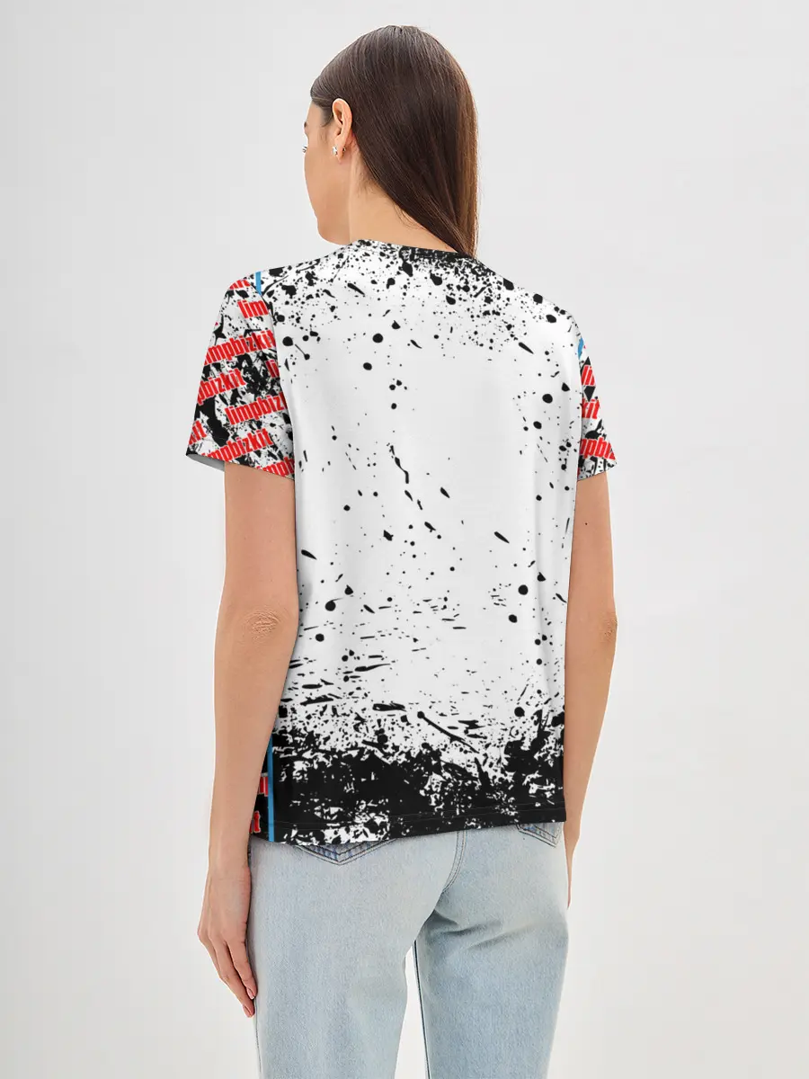 Женская базовая футболка / LIMP BIZKIT | ЛИМП БИЗКИТ