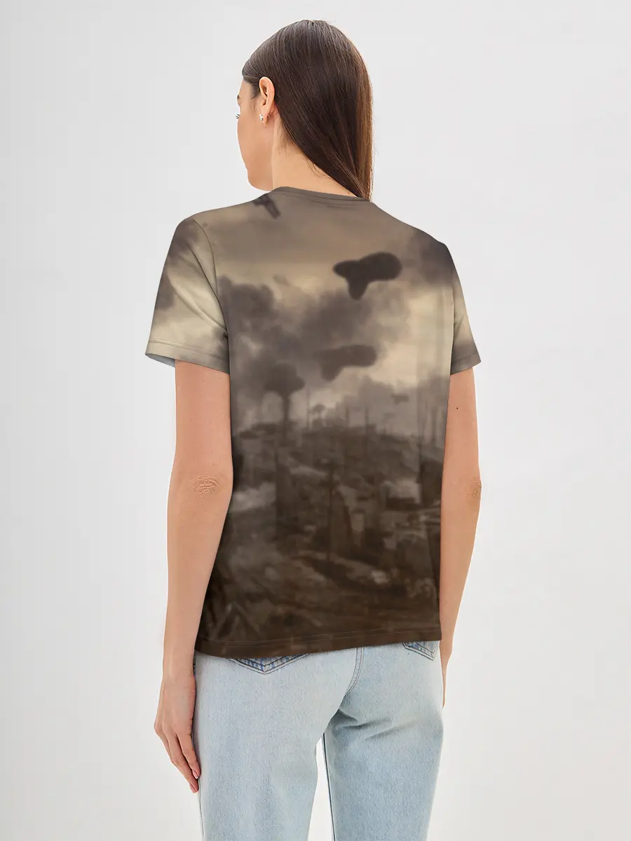 Женская базовая футболка / PUBG