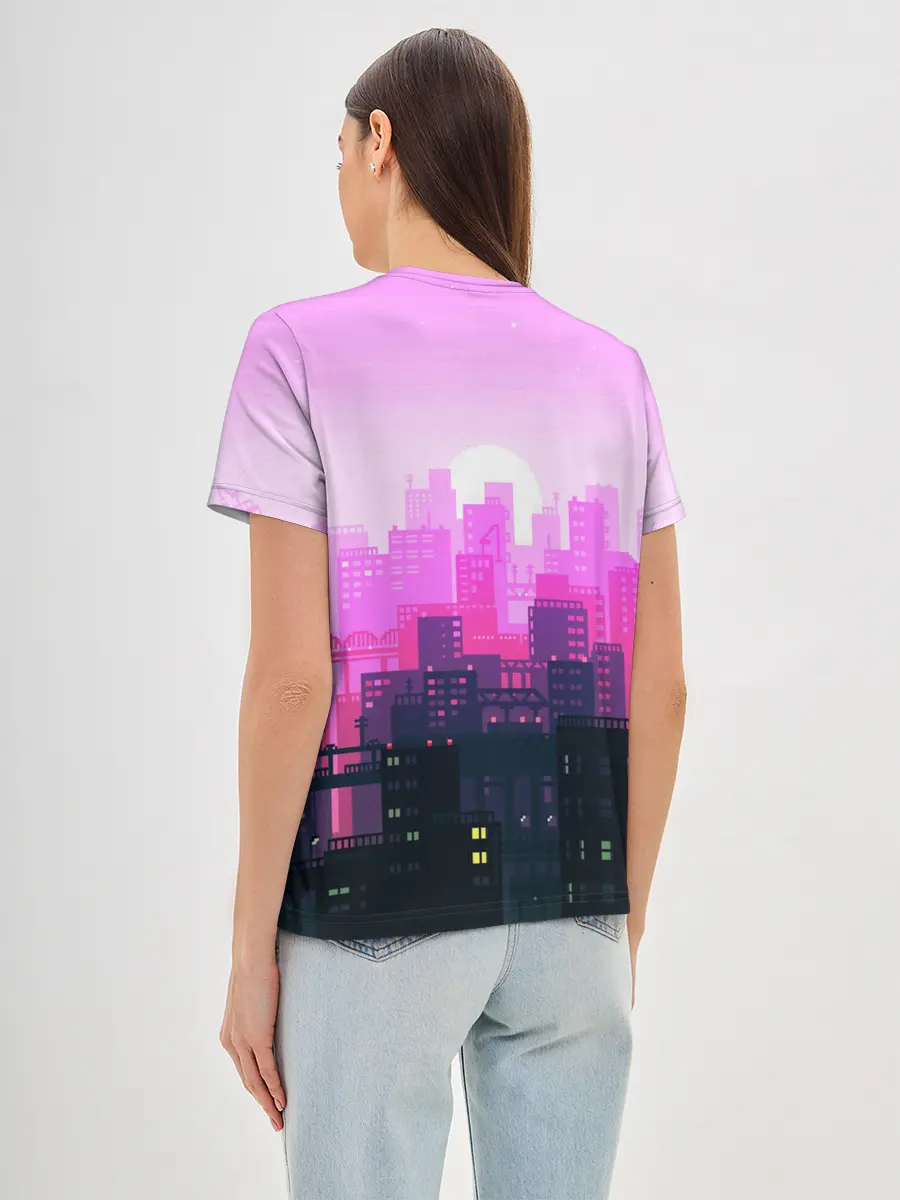Женская базовая футболка / CITY
