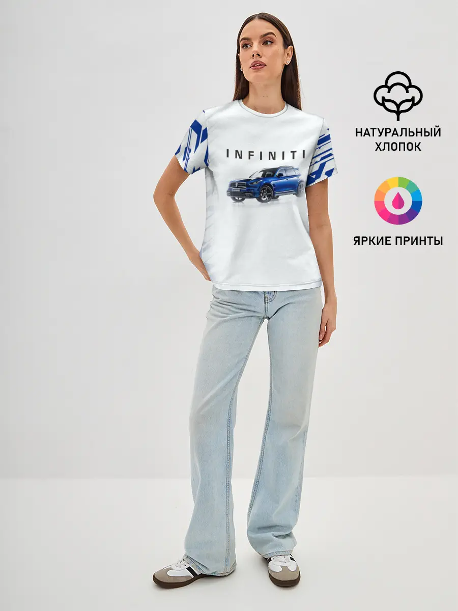 Женская базовая футболка / Infinity | Инфинити