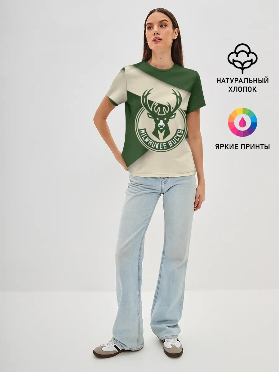 Женская базовая футболка / Милуоки