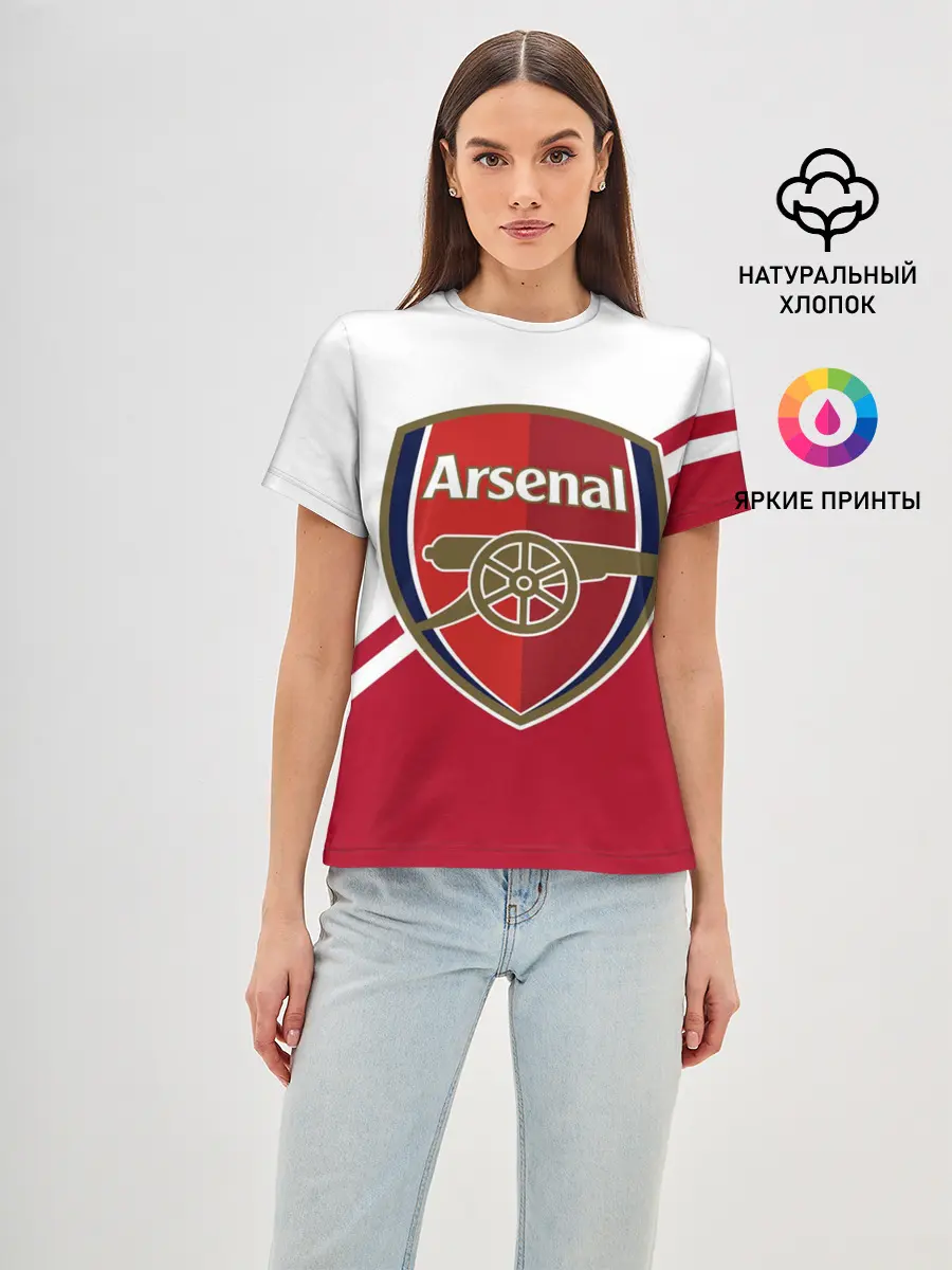 Женская базовая футболка / Arsenal FC