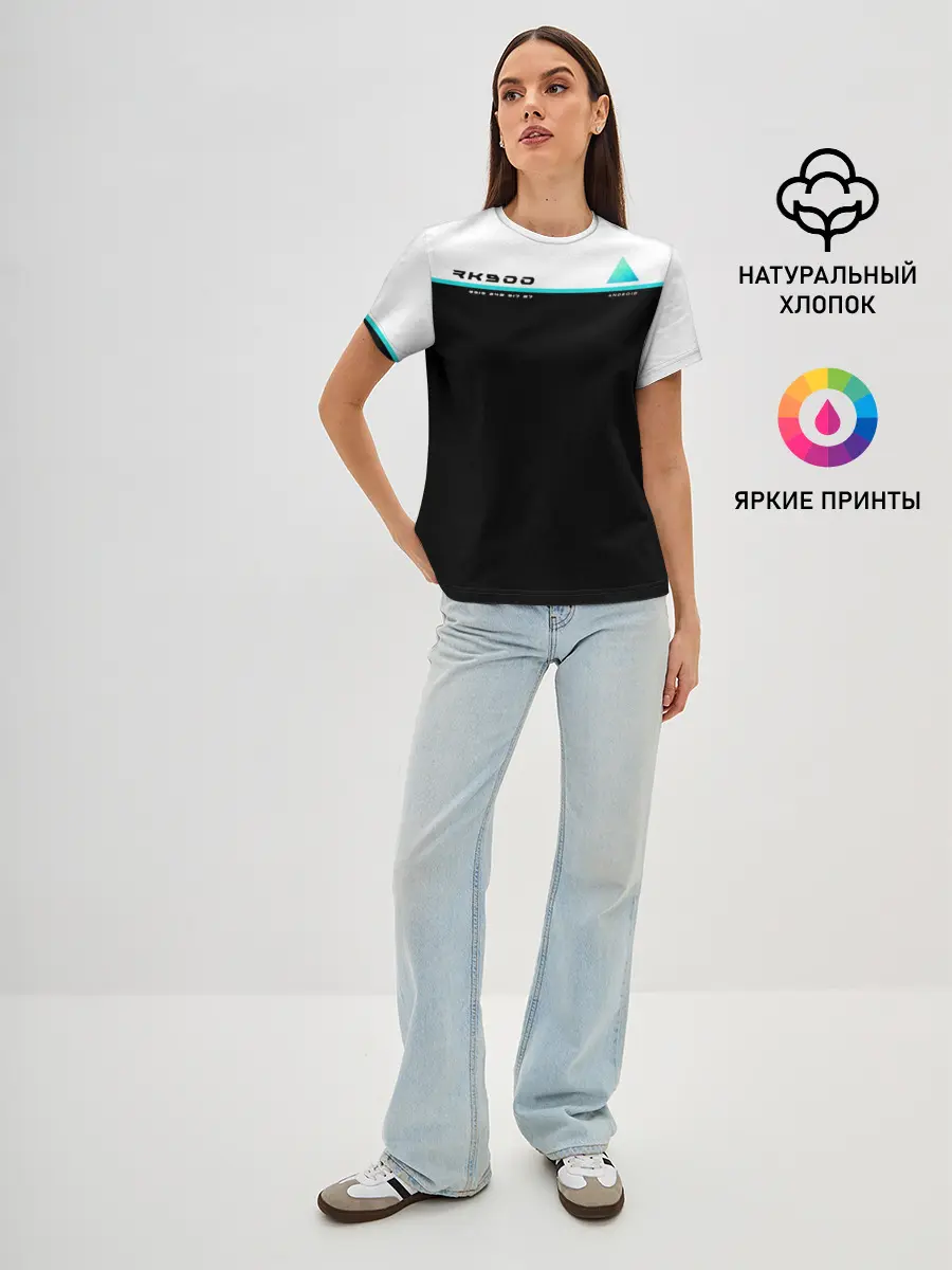 Женская базовая футболка / Detroit RK900