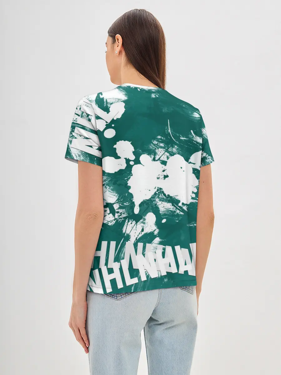 Женская базовая футболка / Анахайм Дакс | Anaheim Ducks