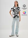 Женская базовая футболка / FC Juventus Camouflage