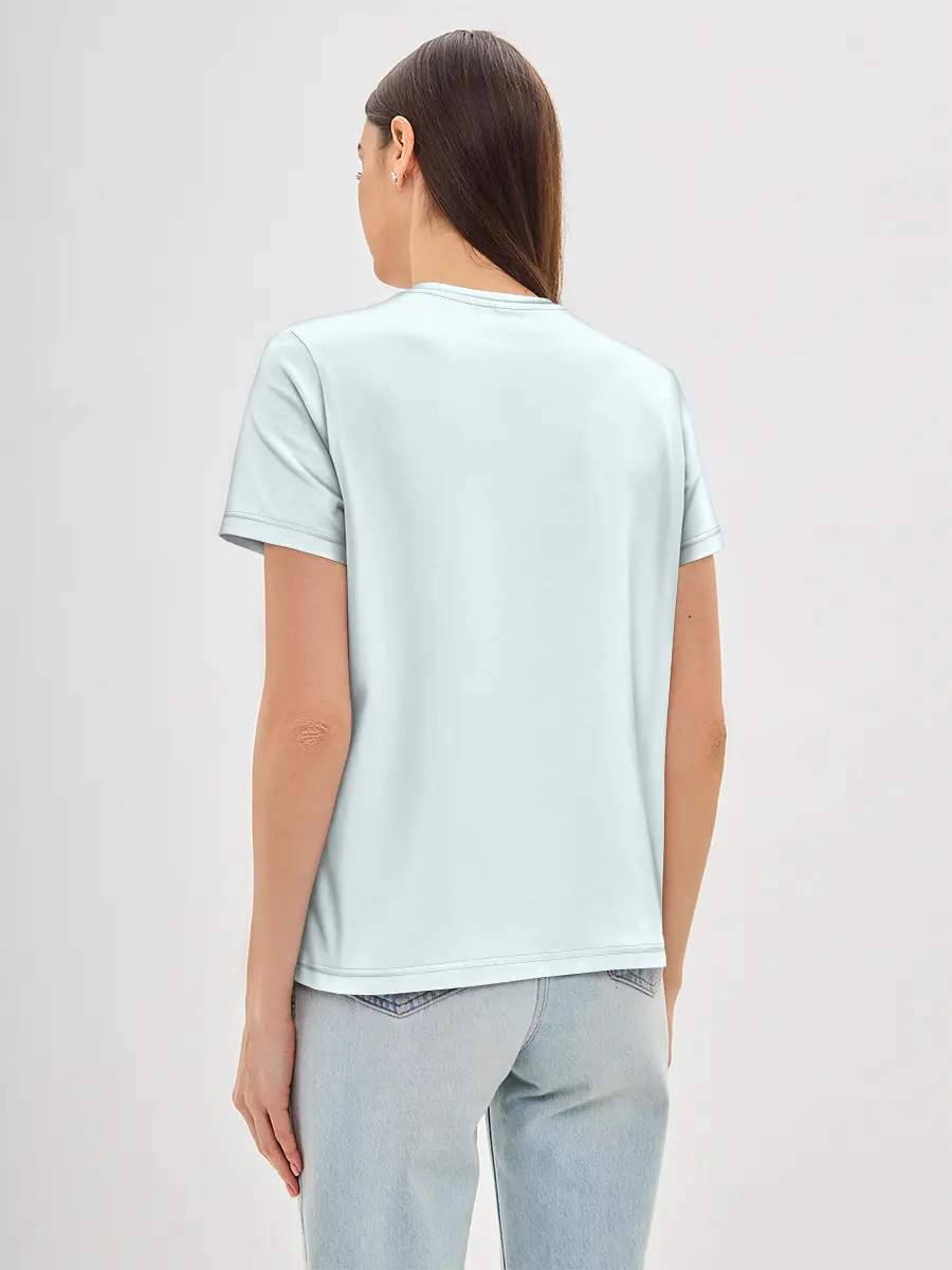 Женская базовая футболка / MARSHMELLO | МАРШМЕЛЛО