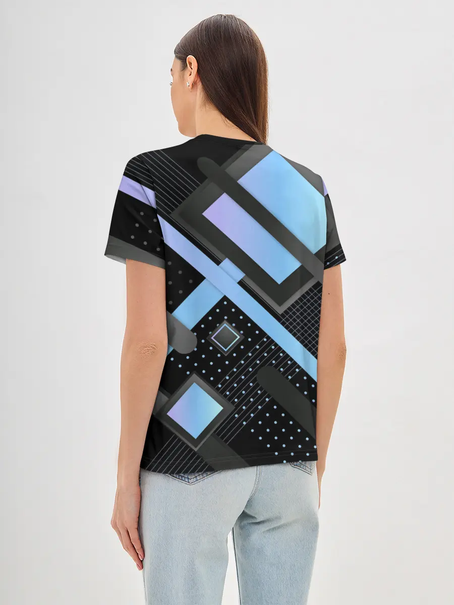 Женская базовая футболка / Modern Geometry