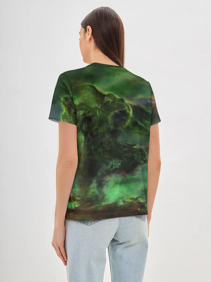 Женская базовая футболка / Скрытность скайрим